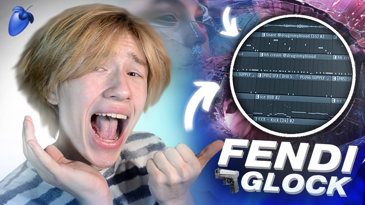 БИТ в стиле FENDIGLOCK за 5 МИНУТ (Fendiglock, Mayot)
