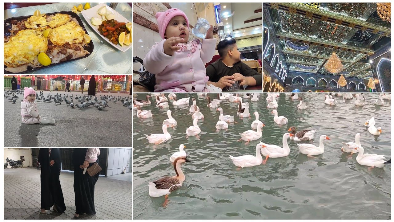 اول مره نطلع هيج وقت للزياره🤩تعالو ويايه اونسكم بأحلئ اجواء🦆😚تريگنه اطيب اكله عراقيه😋