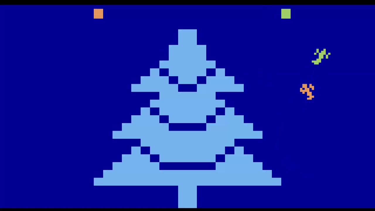ATARI 2600 Holiday Combat Tree XMAS CHRISTMAS 2003Matley, ZachNTSCh Combat HACK HOMEBREW