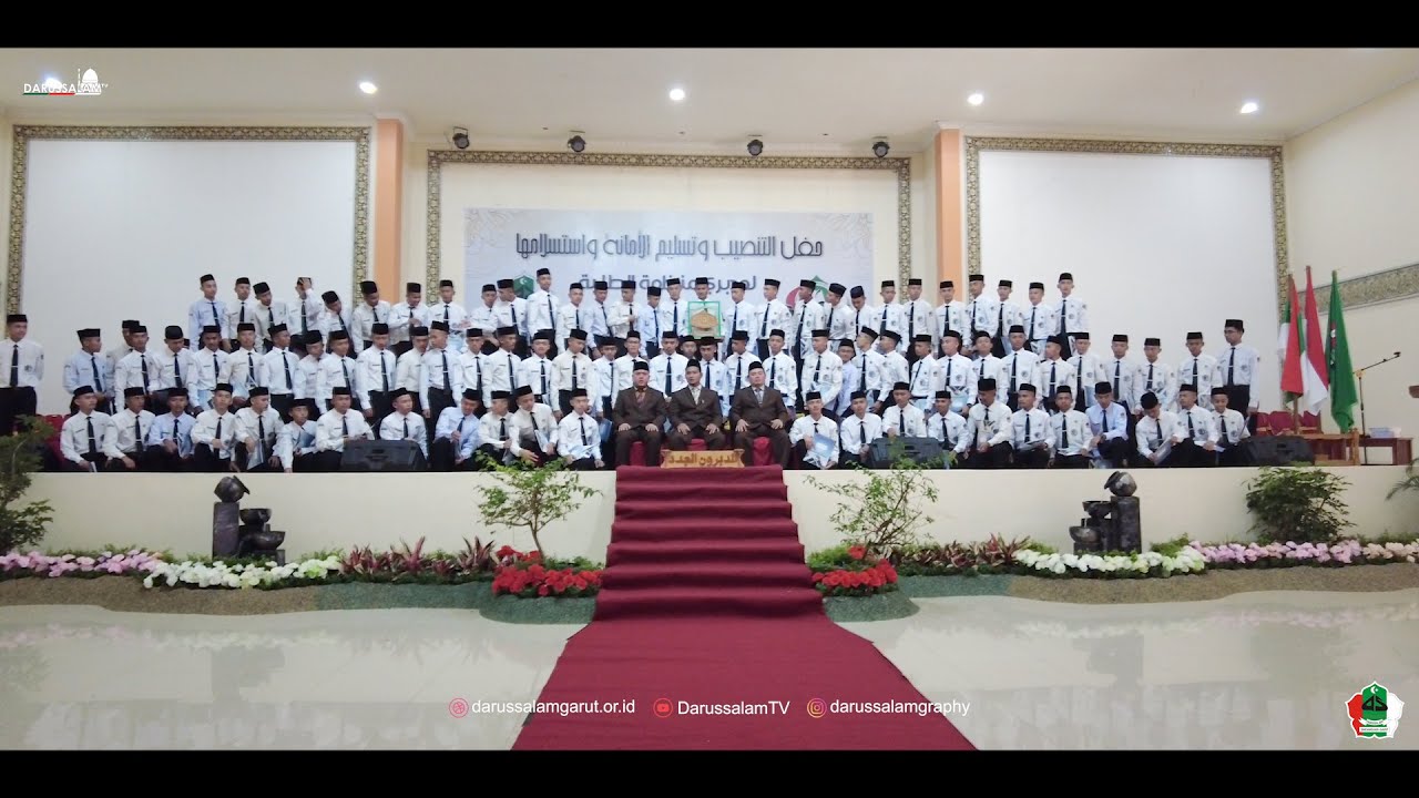Pelantikan Pengurus Baru Organisasi Pelajar Pontren Darussalam (OPPD) Putra _ Masa Bakti 2023-2024