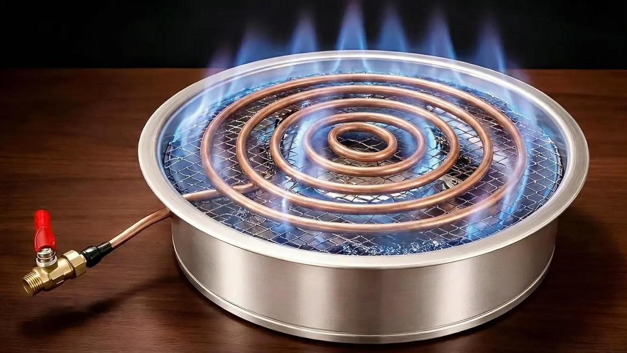 Millions of People Don’t Know This 😱 DIY Bucket Stove – No Gas Heat All Winter