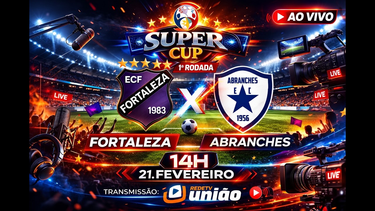 FORTALEZA X ABRANCHES - 1ª RODADA - SUPER CUP 40+