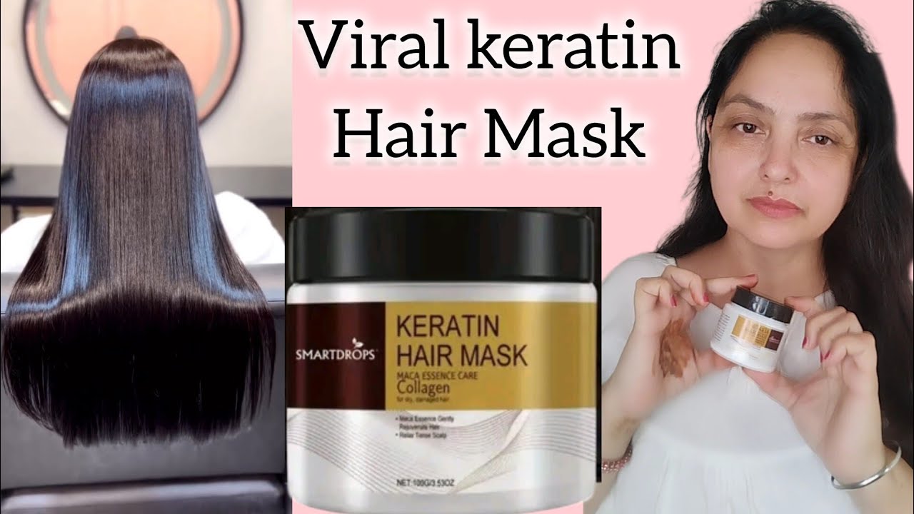 Viral keratin Hair mask review 💥💥Buy or not 💐Fake or original 😳😳#hairmaskreview #hairmask