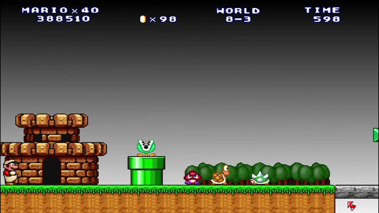 mario worker 3.0  Ultra Adesya world 8 semi-completed video