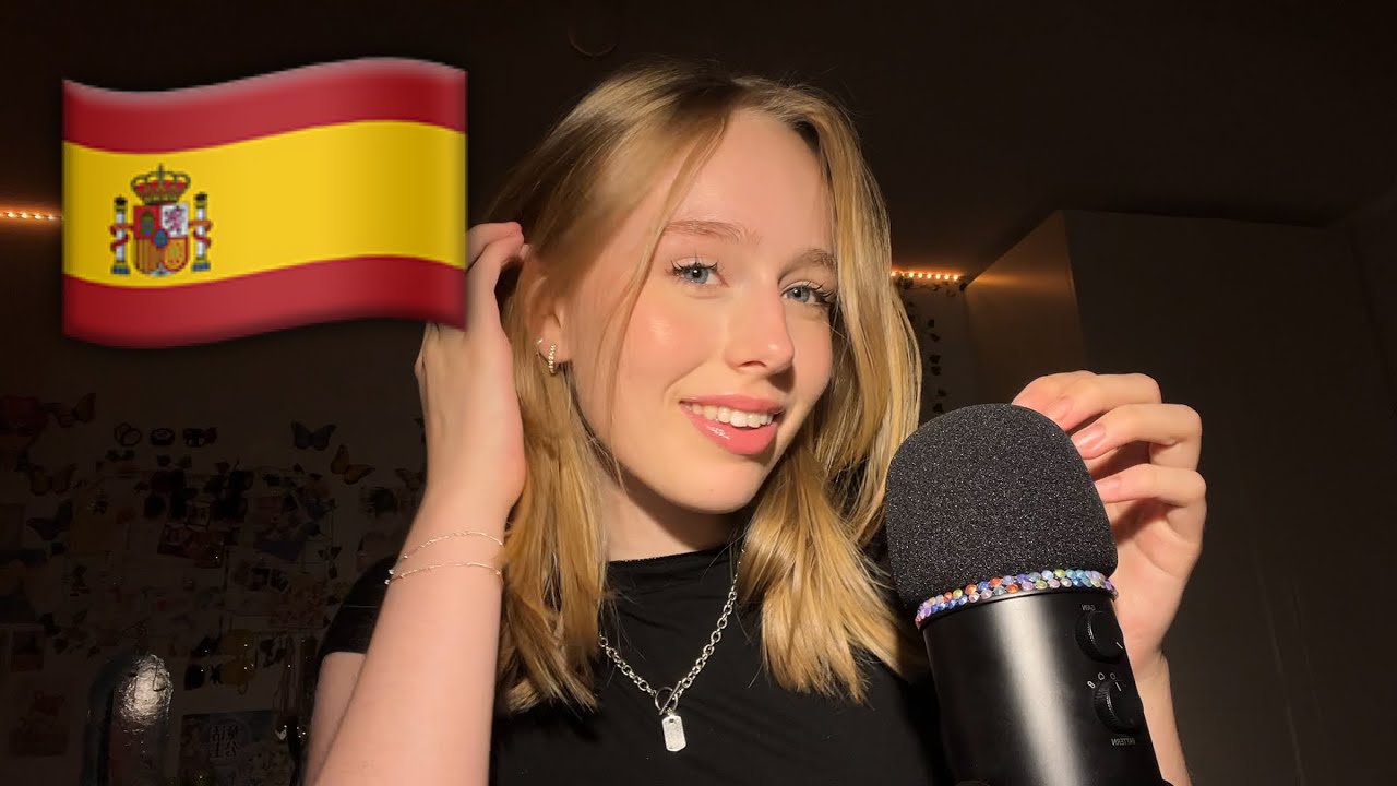ASMR en español 🇪🇸 | my favorite trigger words in spanish