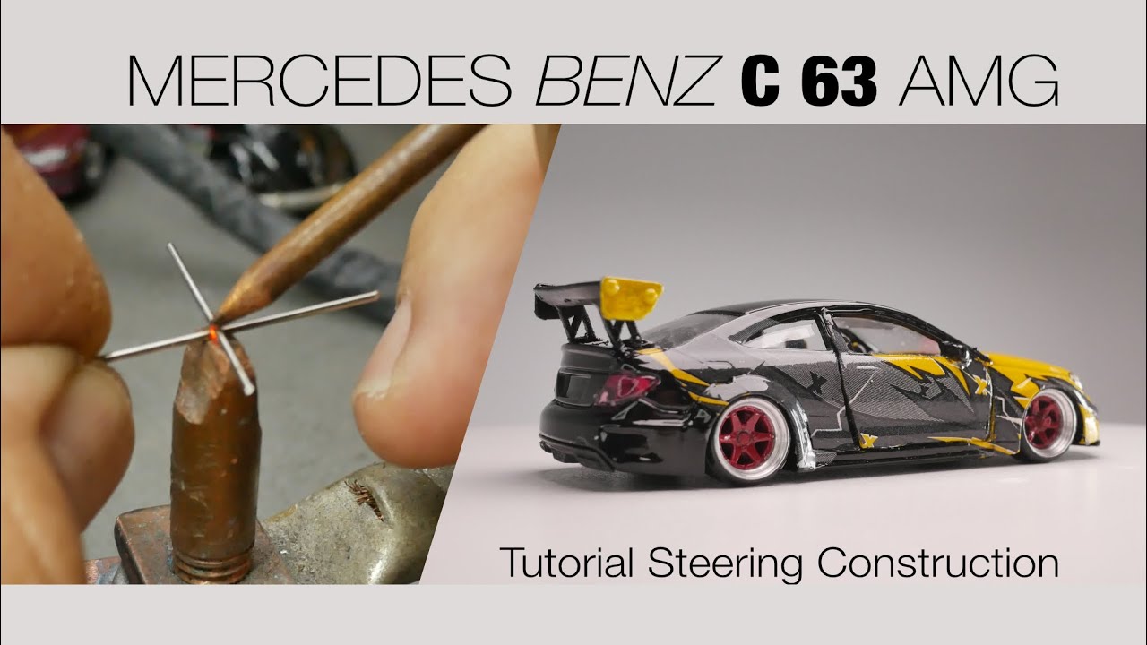 Custom Diecast Mercedes Benz C 63 AMG