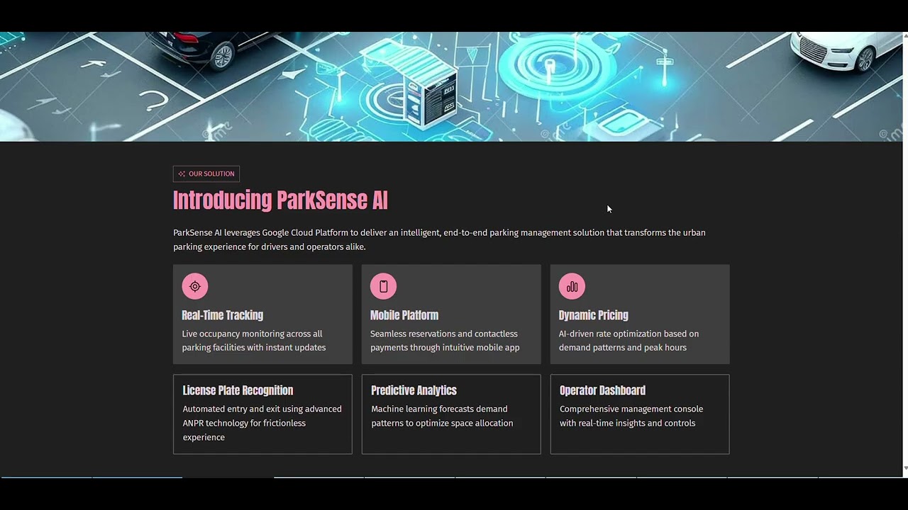 Smart Parking System powered by GCP