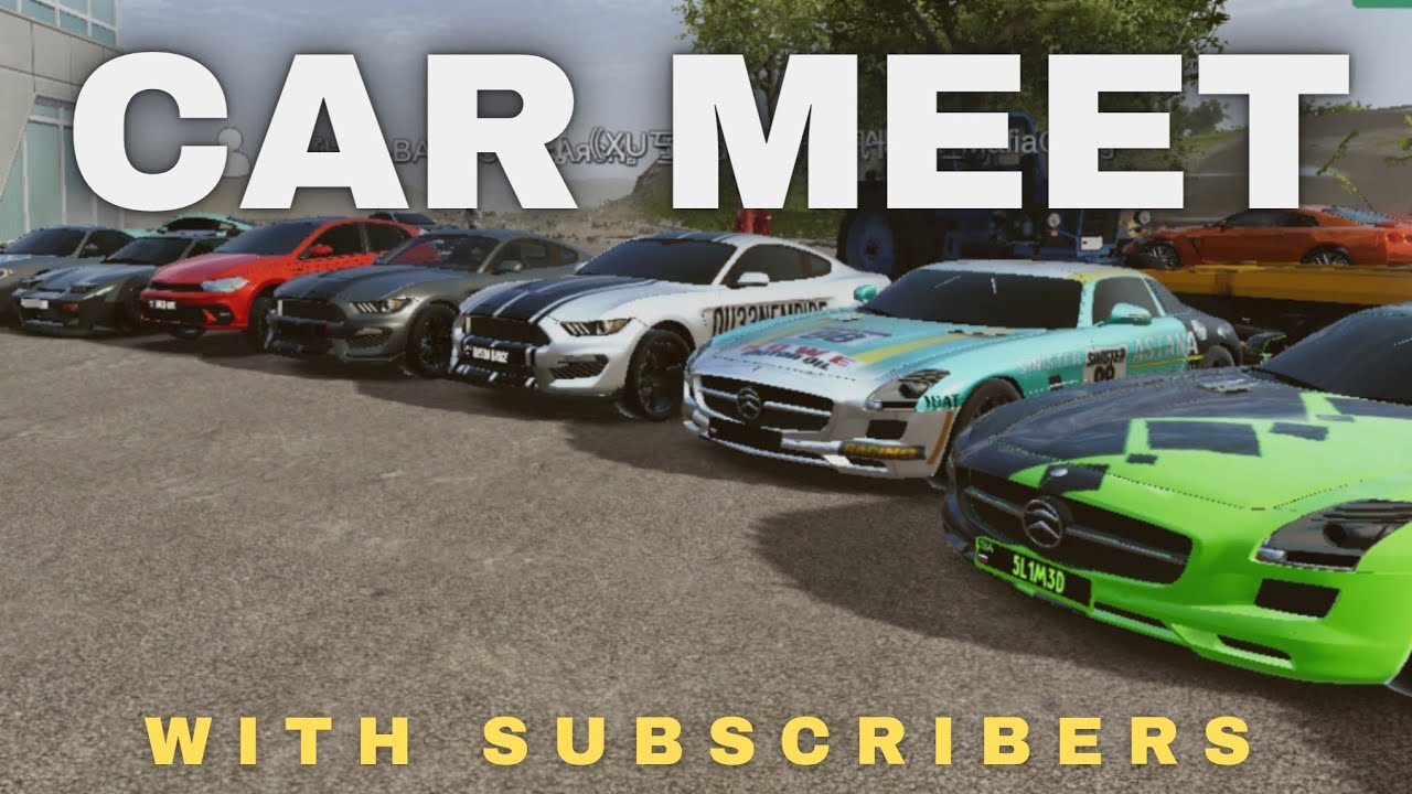 CAR MEET WITH SUBSCRIBERS | MAD OUT 2 BCO