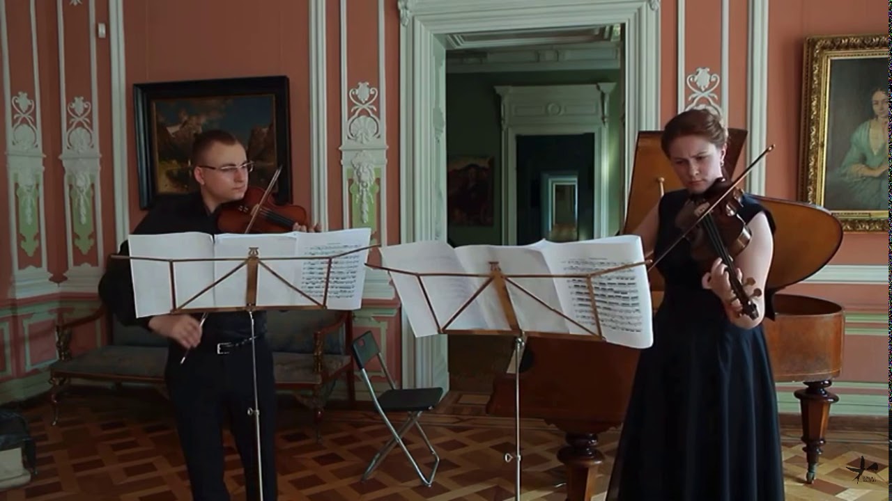 Charles Auguste de Bériot Grand duo concertante 3 movement  TMDuo