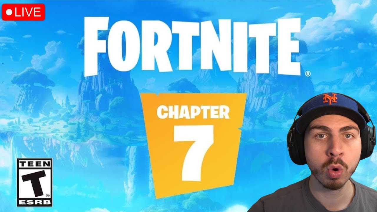 🔴LIVE - FORTNITE CHAPTER 7 GAMEPLAY!