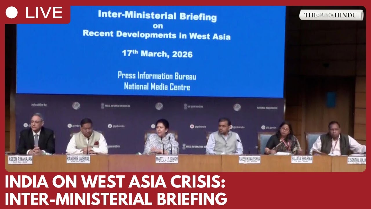 Inter-Ministerial Briefing on West Asia conflict