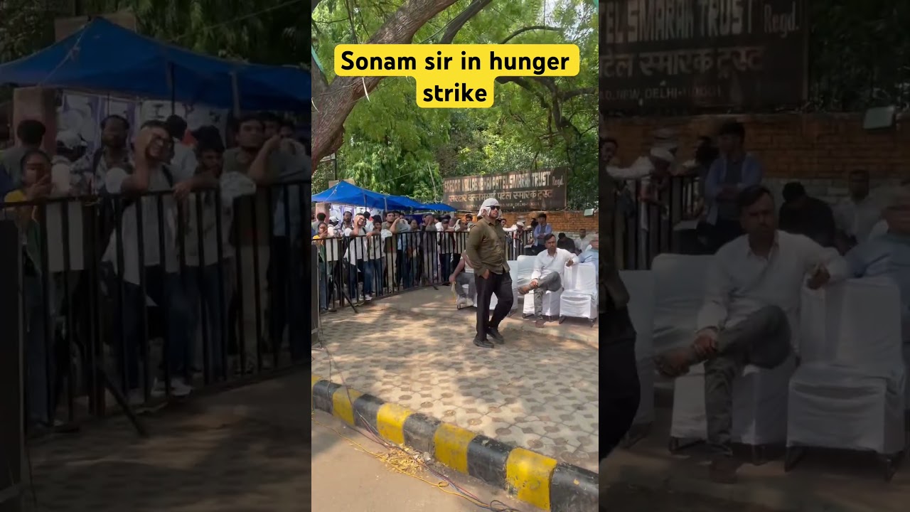 Sonam sir | Hunger Strike | #shorts #cjp #cockroachjantaparty #education