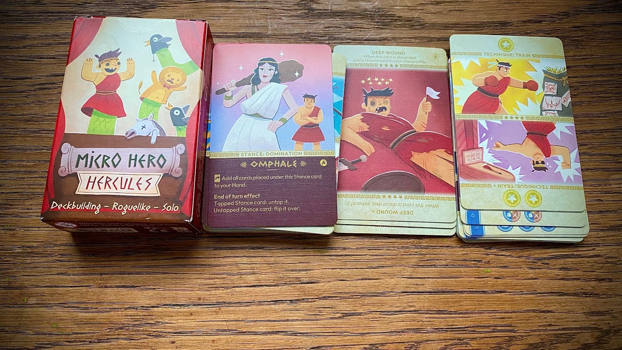 Unboxing micro hero Hercules