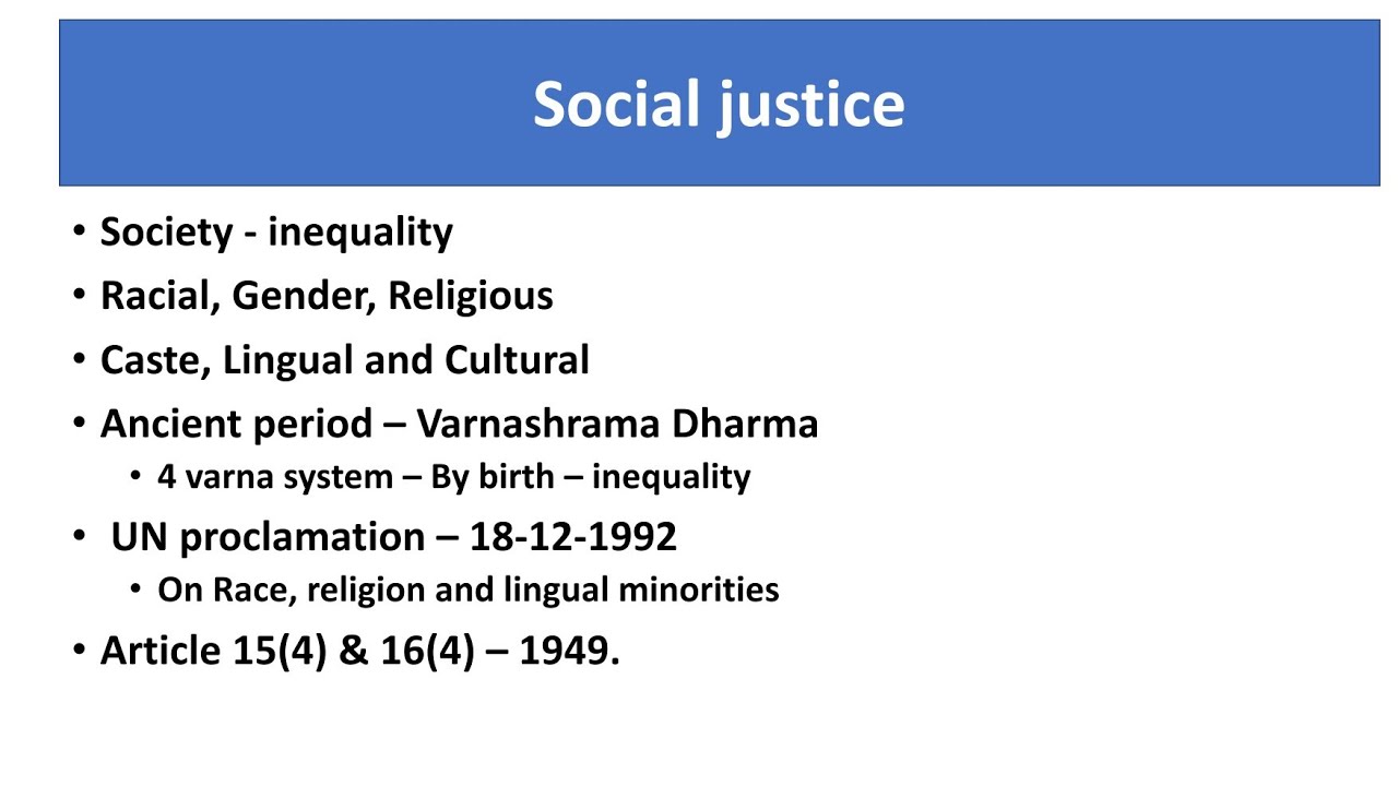 Unit -9|| PART 1- Social Justice and Social Harmony as the Socio-Eco dvlpmnt. ||Tnpsc
