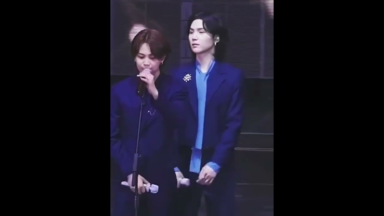 Yoongi Being The Supportive Hyung Of Jimin #shorts #jimin #suga #bts #FWShorts #yoongi