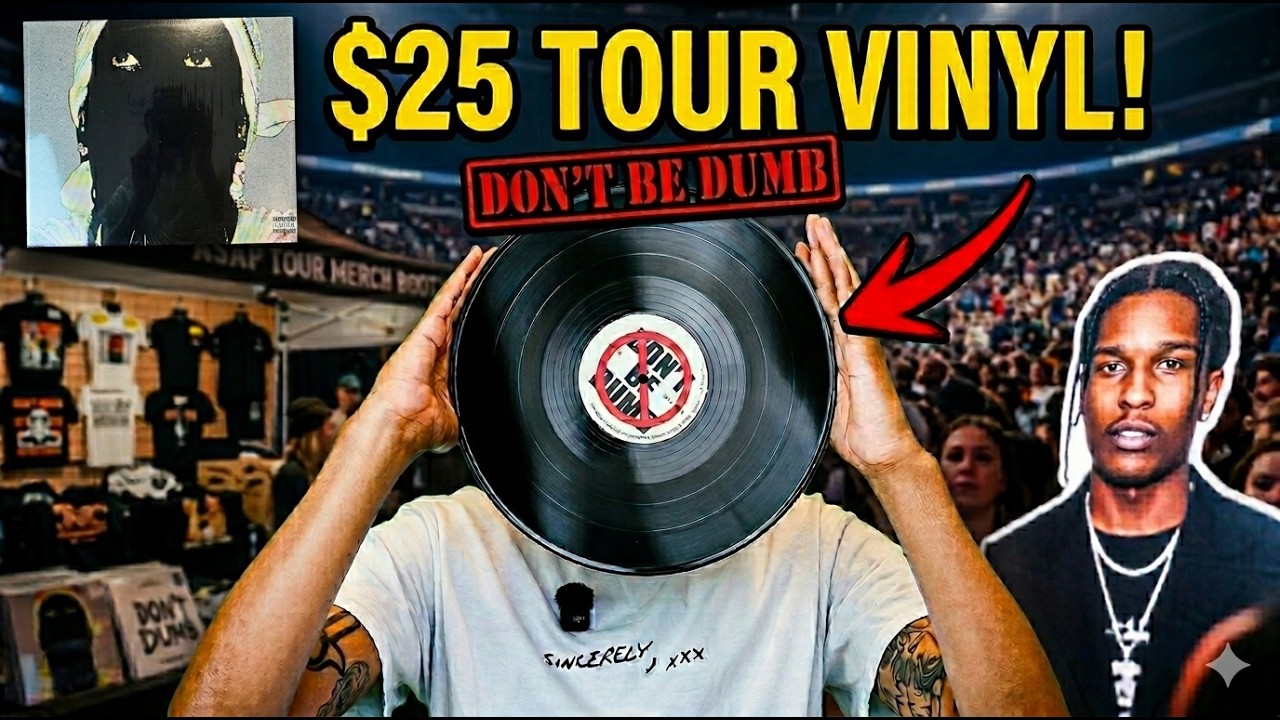 I Bought A$AP Rocky&rsquo;s DON'T BE DUMB Vinyl At The Tour!