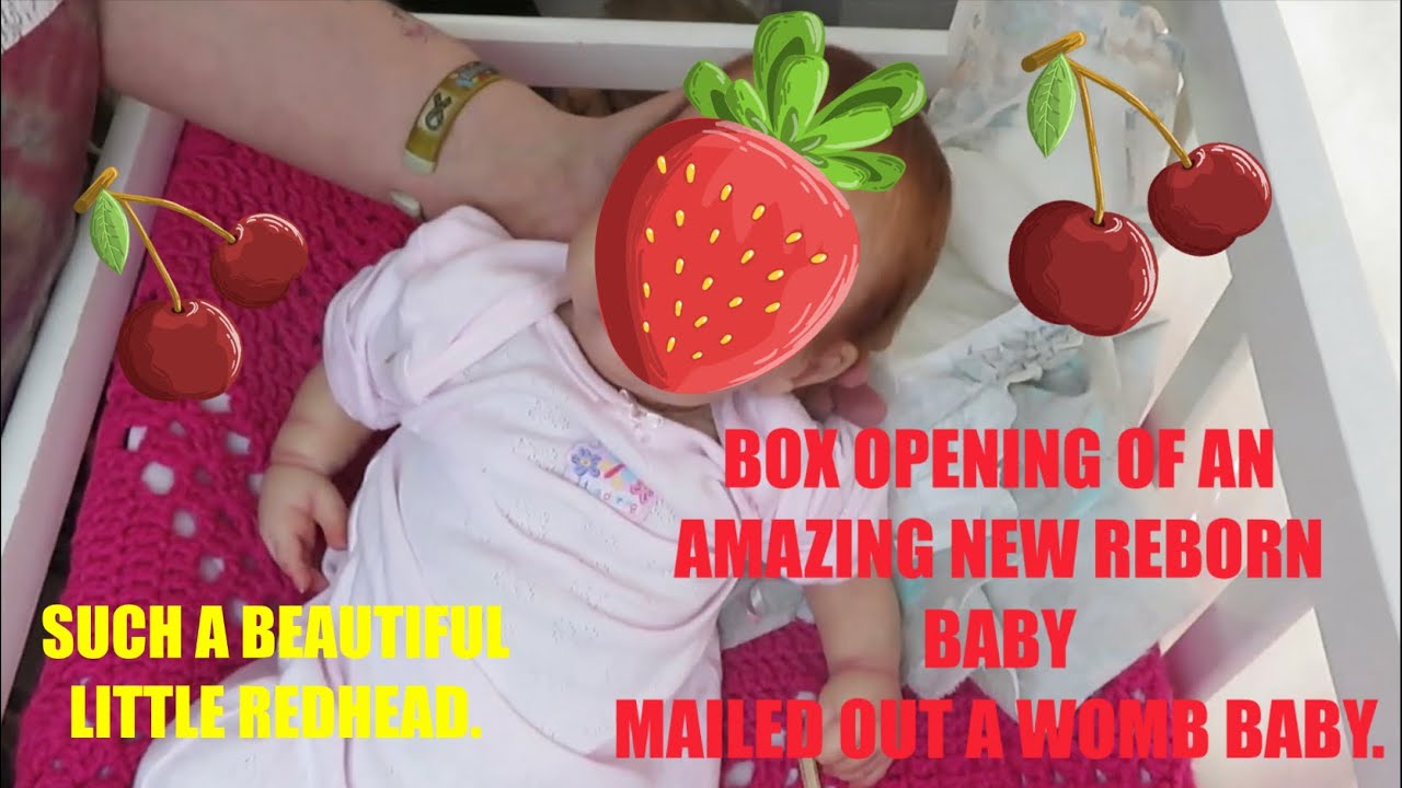 BEAUTIFUL REBORN BABY BOX OPENING.OOPS I DID IT AGAIN😉1ST REDHEAD❤️SENDING WOMB REBORN BABY HOME❤️