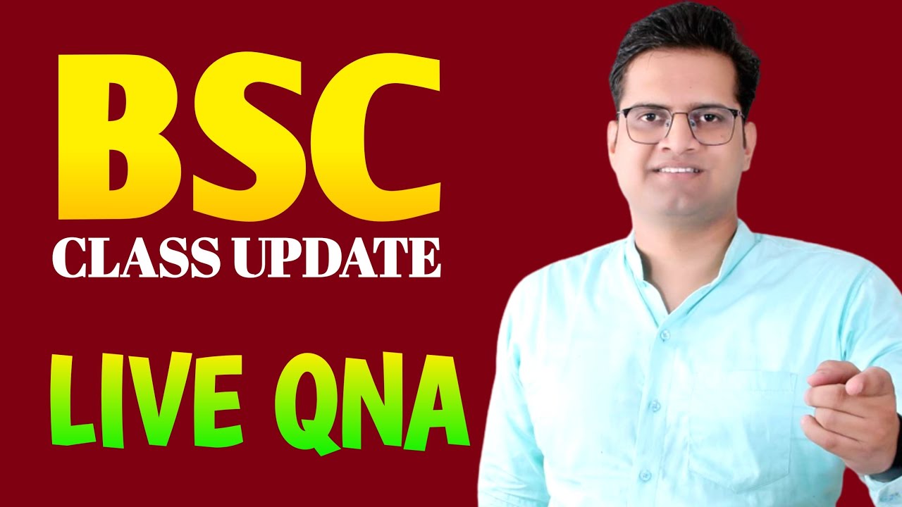 B.Sc Classes Update!#bedkdian