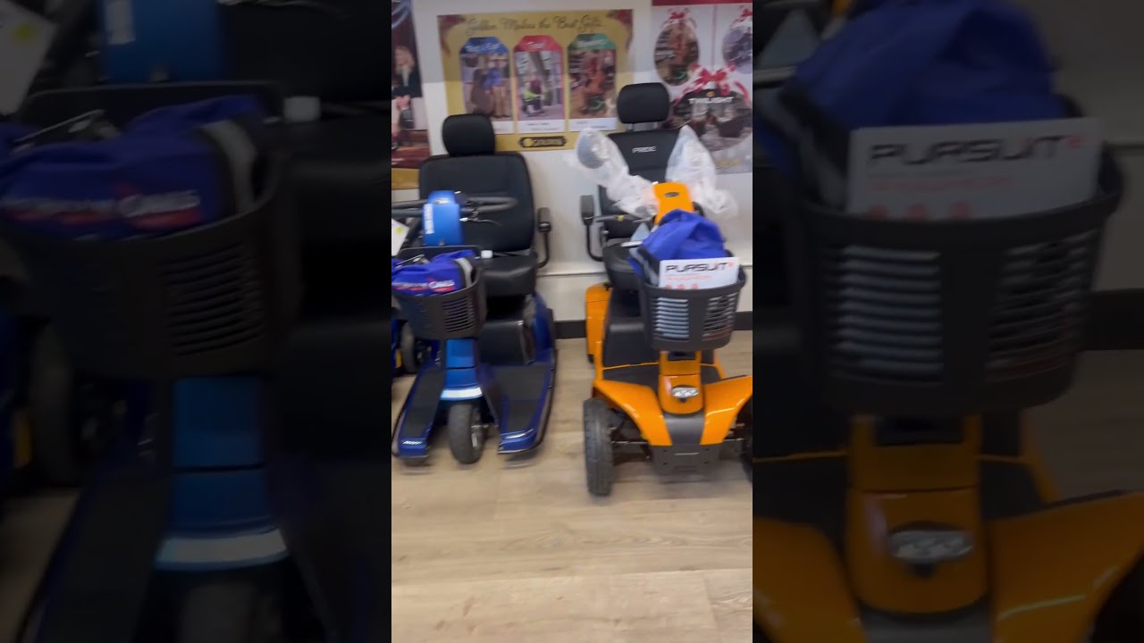 We have powered mobility equipment on display and available in our showroom at Sherman Oaks Medical!