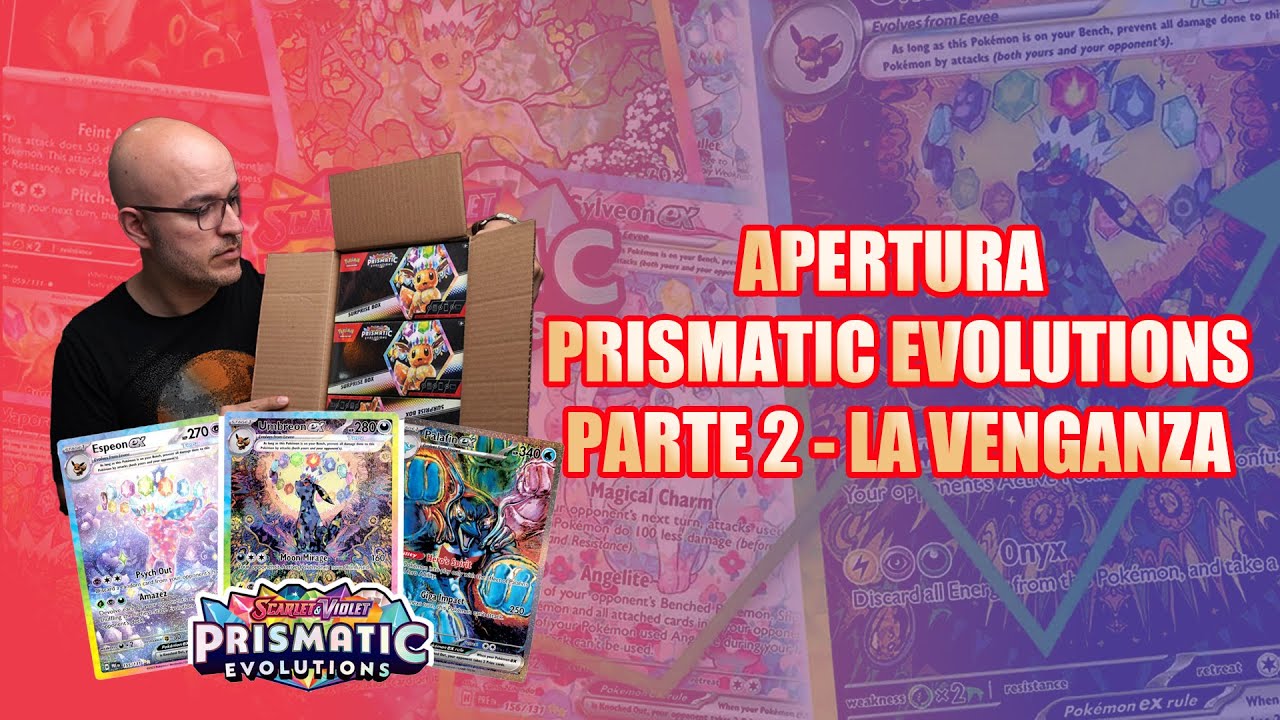 Abrí un case de surprise box de Prismatic Evolutions. Valio la pena?