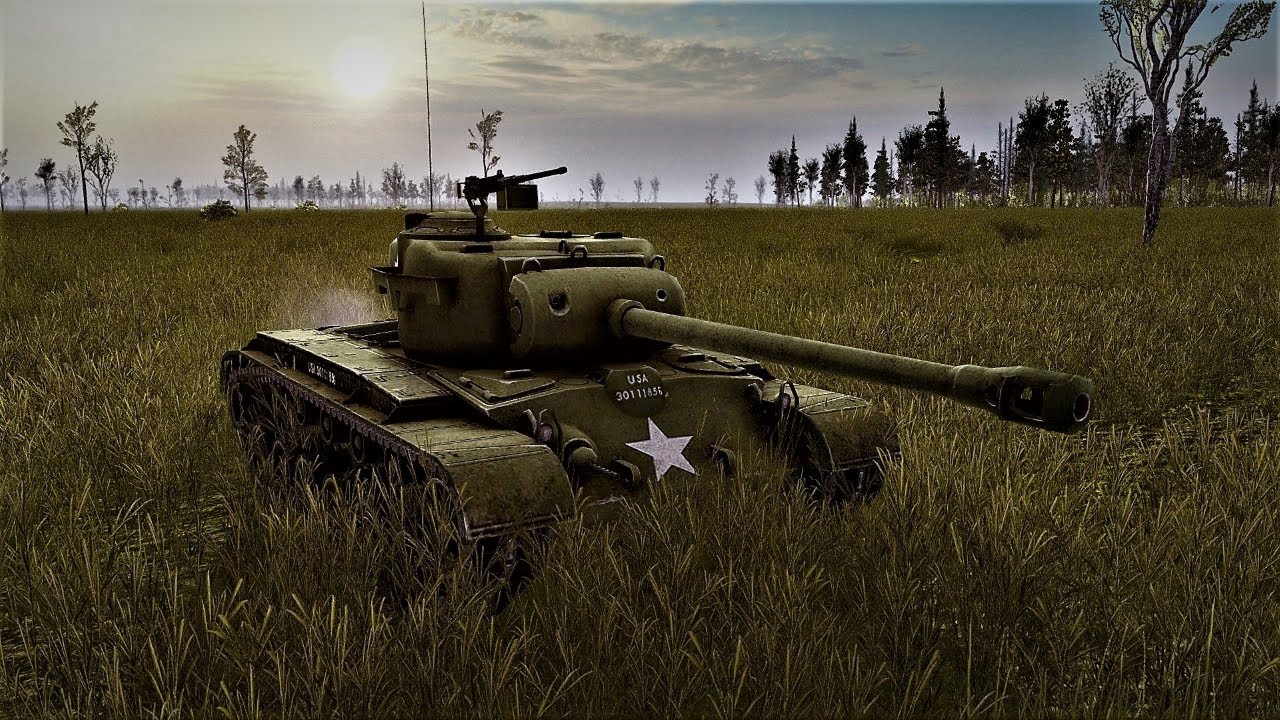M26 Pershing VS Tiger E1 (Tank Battle) | (CTA) Gates Of Hell [4K60fps]