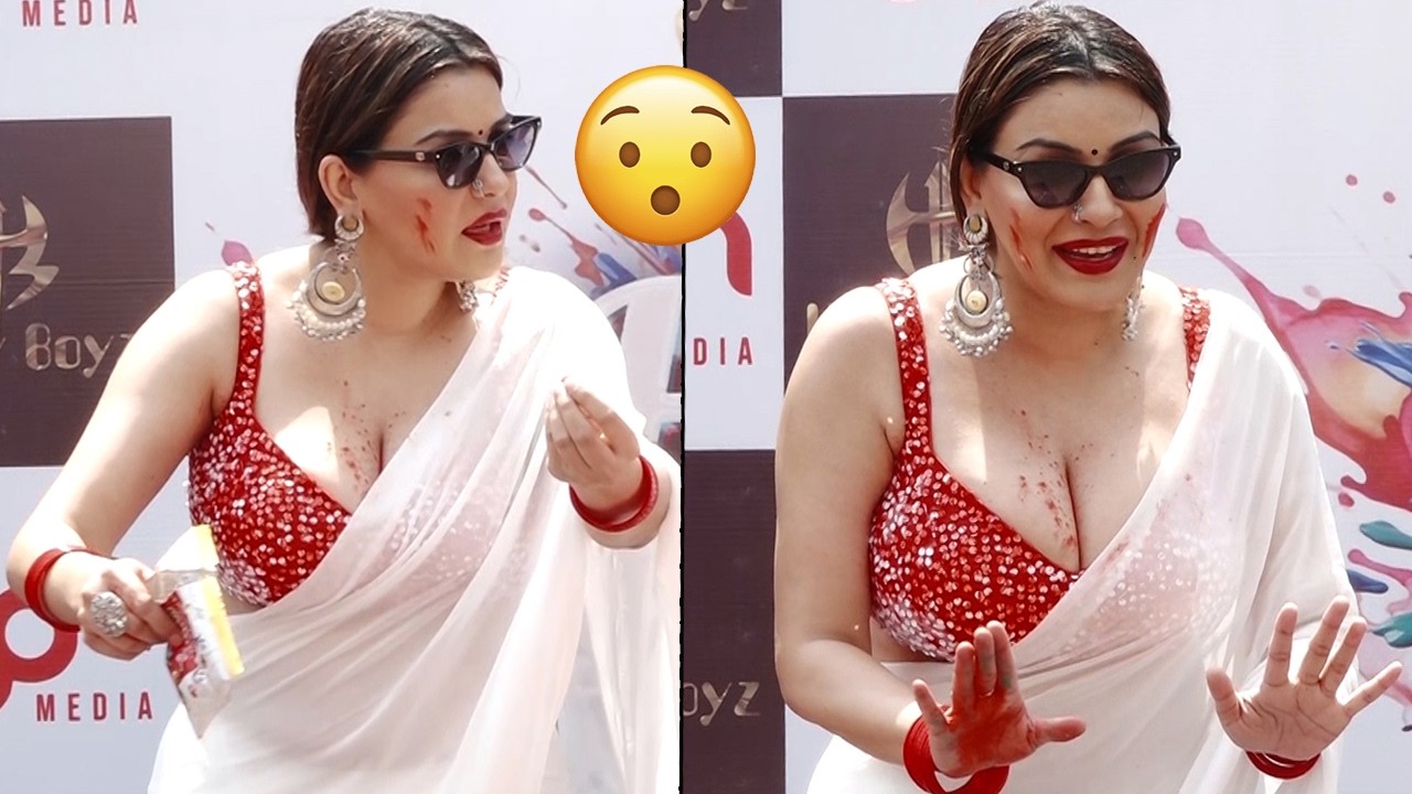 Yamini Malhotra Stunning Attend Holi Splash 🫣| MS shorts