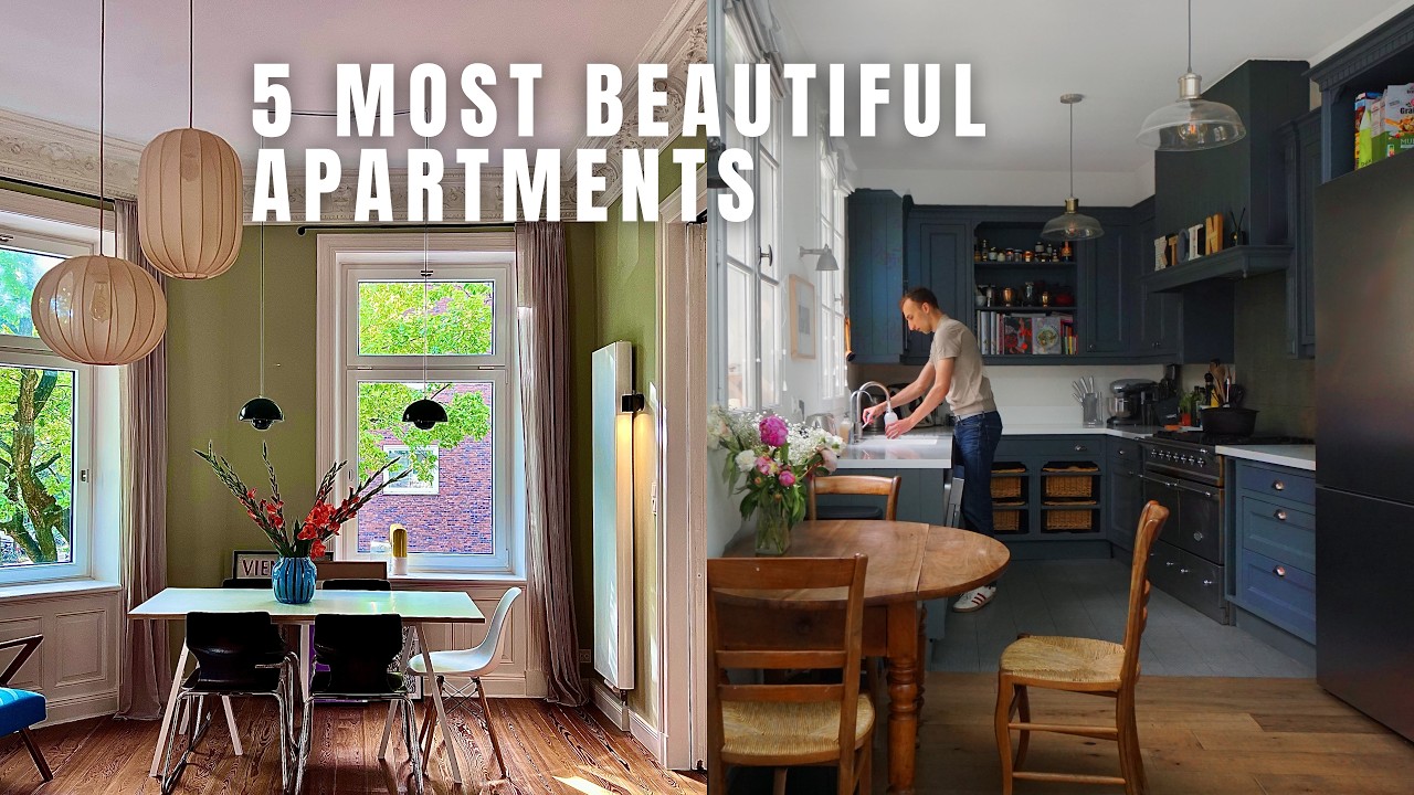 1 Hour | 5 Most Beautiful Apartment Tours We Ever Filmed! | Interior Design Inspiration
