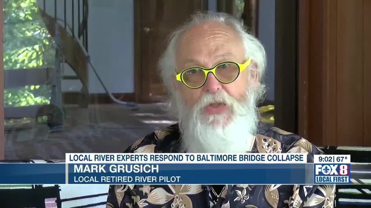 Retired river pilot, Coast Guard know Baltimore-like bridge disaster could happen on Mississippi