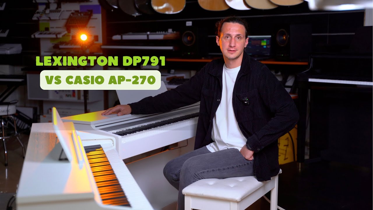 Китаец Lexington DP791 VS Японец Casio Celviano AP-270 | Основные моменты, слушаем звук