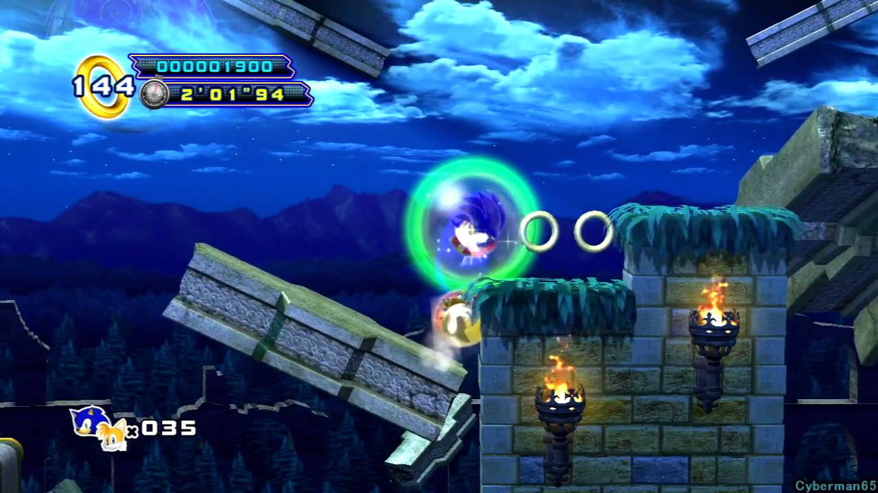 Sonic the Hedgehog 4: Episode 2 PS3 - [Part 1 ~ Sylvania Castle Zone + Boss 1]