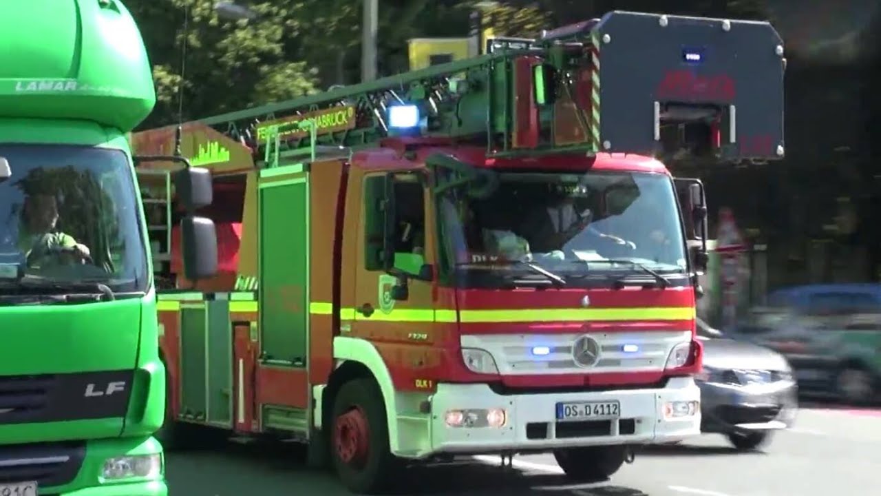 (Massiver Bullhorneinsatz + Alarmierung) Einsatzfahrten zu Heimrauchmelderauslösung in Osnabrück