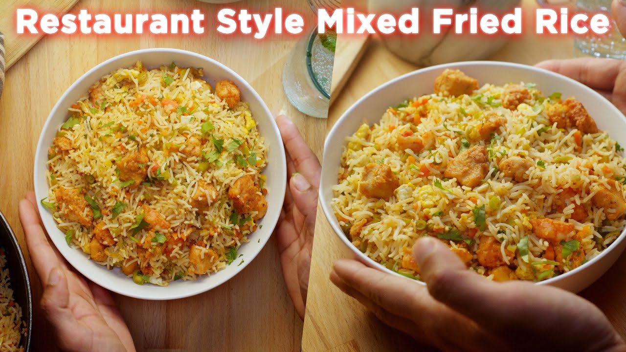 Restaurant Style Mixed Fried Rice Recipe
