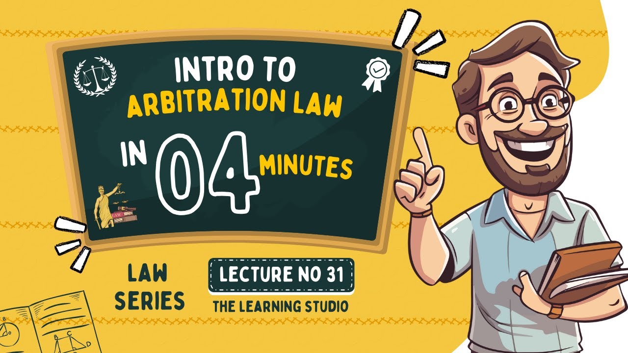 Dispute Resolution & Arbitration Explained | Basics of ADR for Beginners (Law Series Ep. 31)