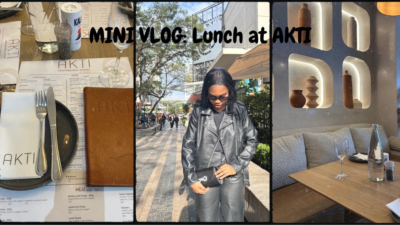 MINI VLOG: Lunch At AKTI