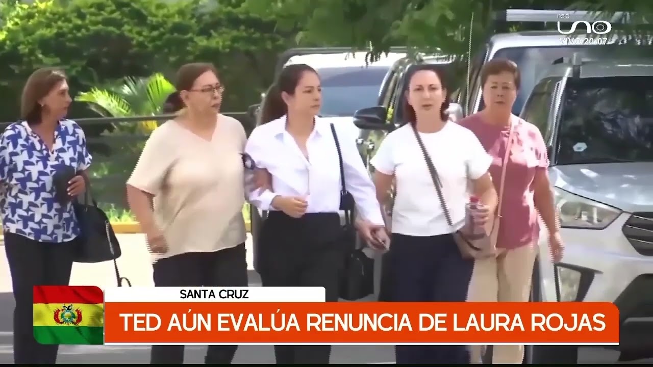 TED AÚN EVALUA LA RENUNCIA DE LAURA ROJAS