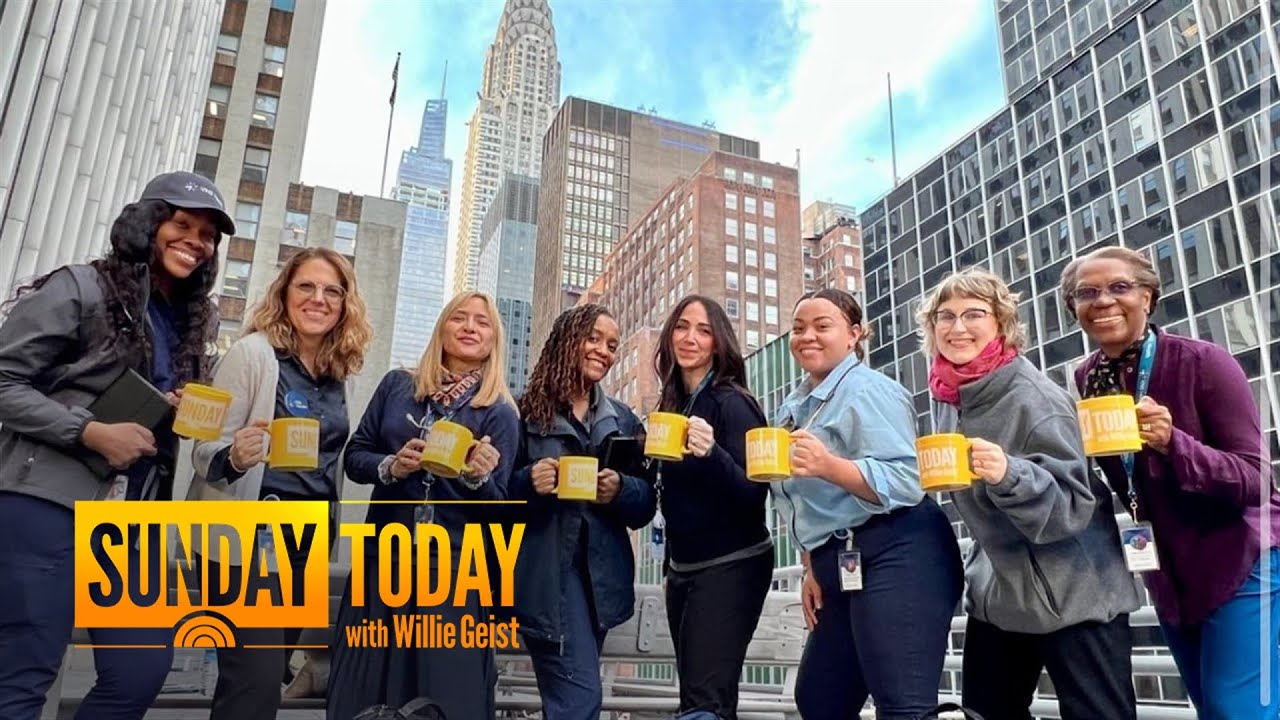 Hospice clinicians take Sunday Mug Shot in New York City
