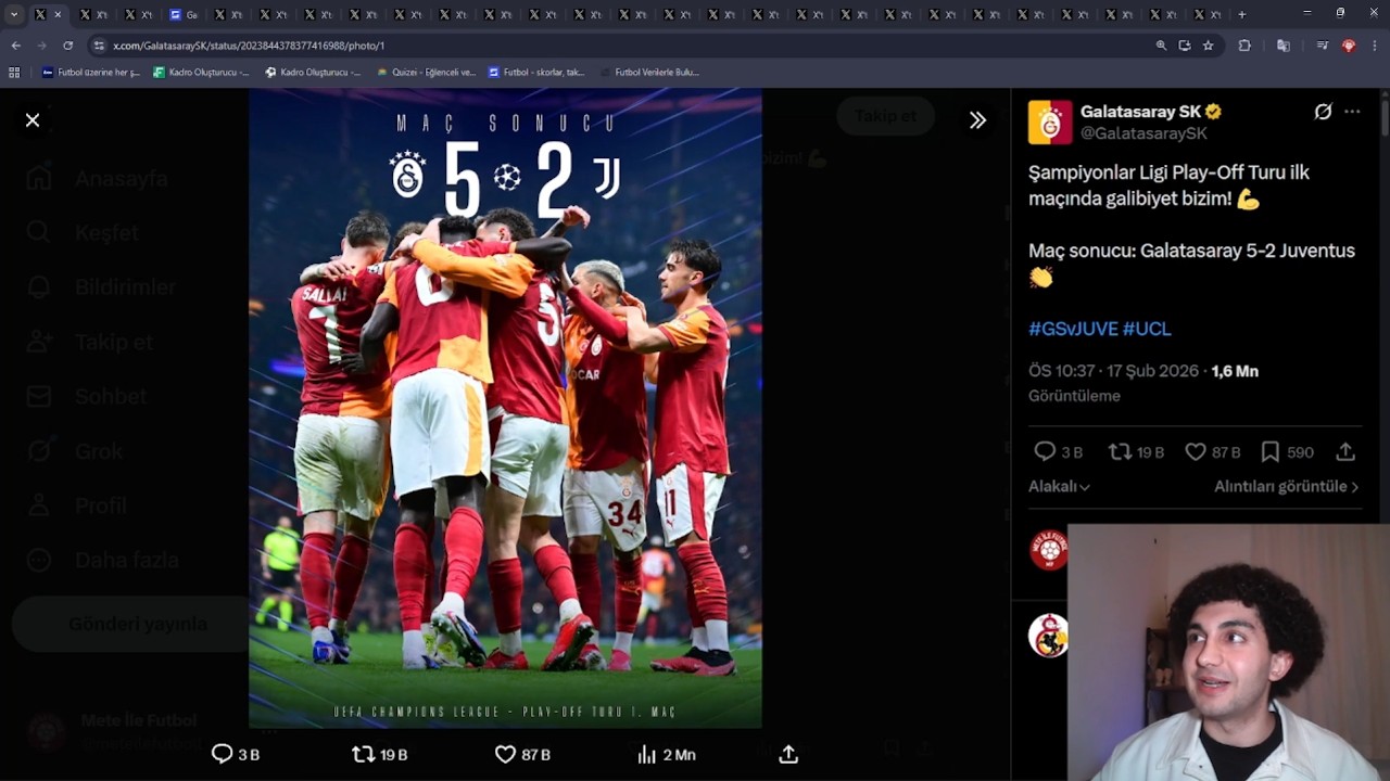 Tarihte İlk: Galatasaray 5-2 Juventus | Tur İçin Büyük Avantaj | Sara Show! SuperNoa, Yerli Hulk...