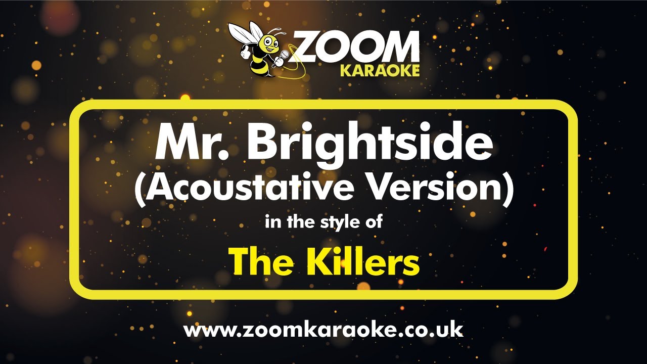 Acoustative Piano Karaoke - Mr Brightside - The Killers (Lower Female Key -2)