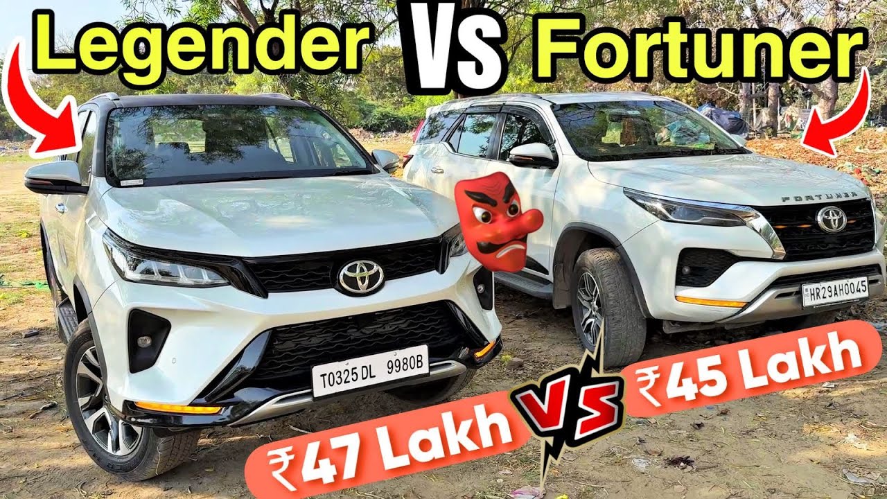 Legender 2025 vs Fortuner 2025 : All Difference Explained !