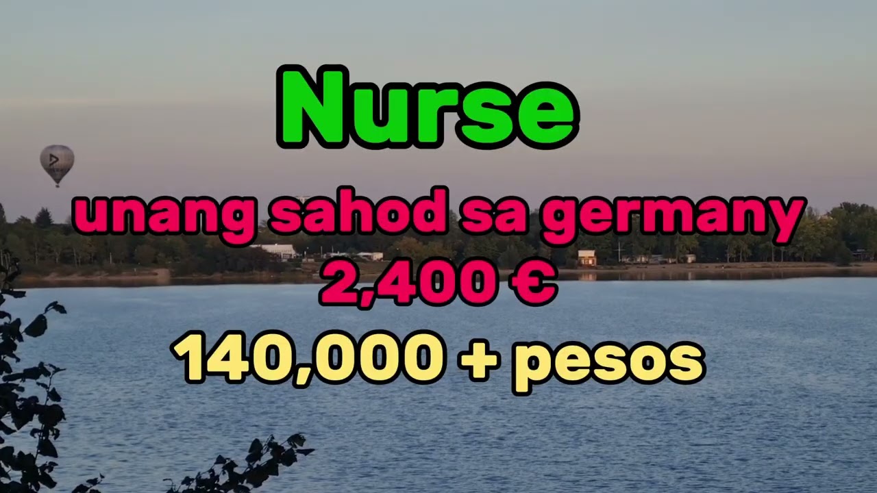 Unang sahod sa Germany / 2, 400 € / Nurse in Germany / Filipina Nurse in Germany / Pinoy in Germany