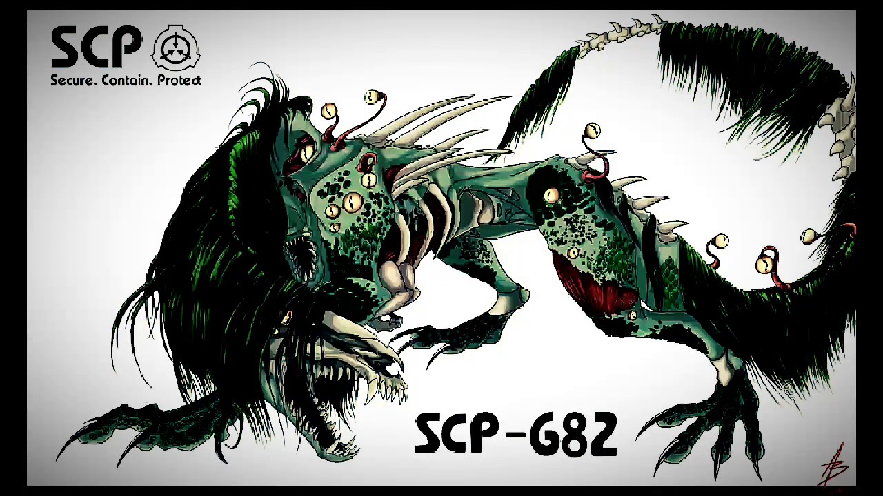SCP 682 sings monster