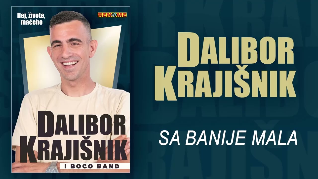 Dalibor Krajisnik - Sa Banije mala (Audio 2025)