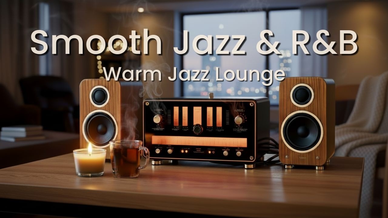 Smooth Jazz & Soul R&B – Warm Jazz Lounge Sax & Guitar