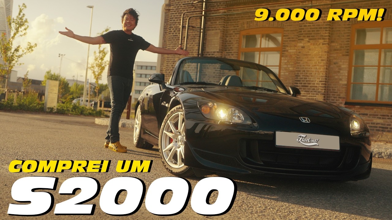 Sonho realizado a 9.000 rpm! Por que comprei um Honda S2000?