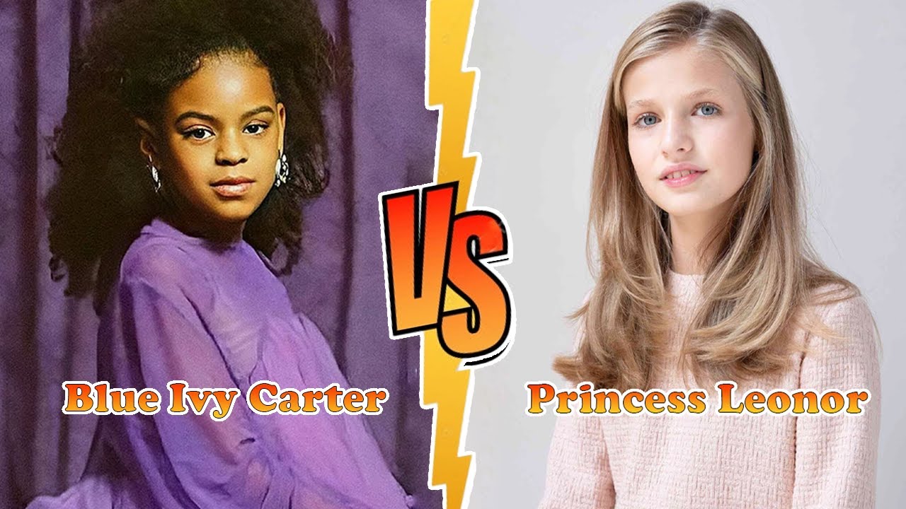 Princess Leonor VS Blue Ivy Carter (Beyonc&eacute;'s Daughter) Transformation ★ From Baby To 2023