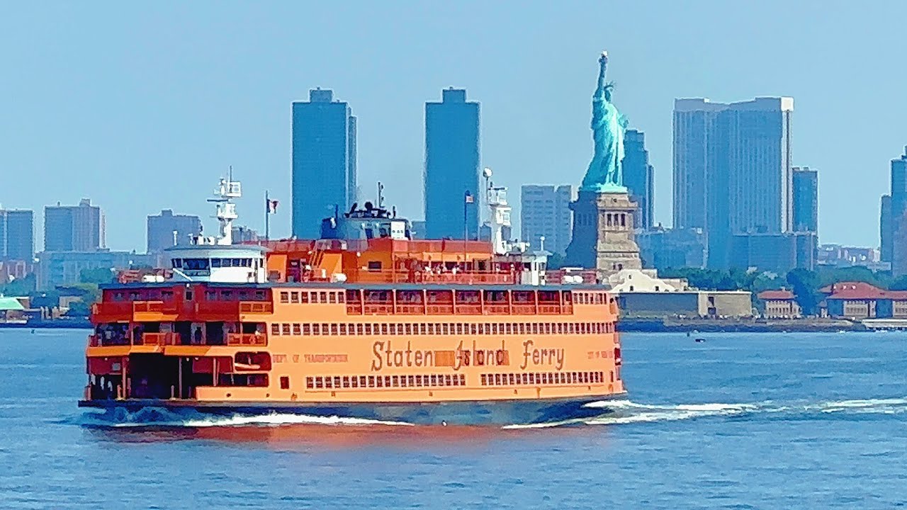 Staten Island Ferry 2024 Complete Ride in 4K - New York City