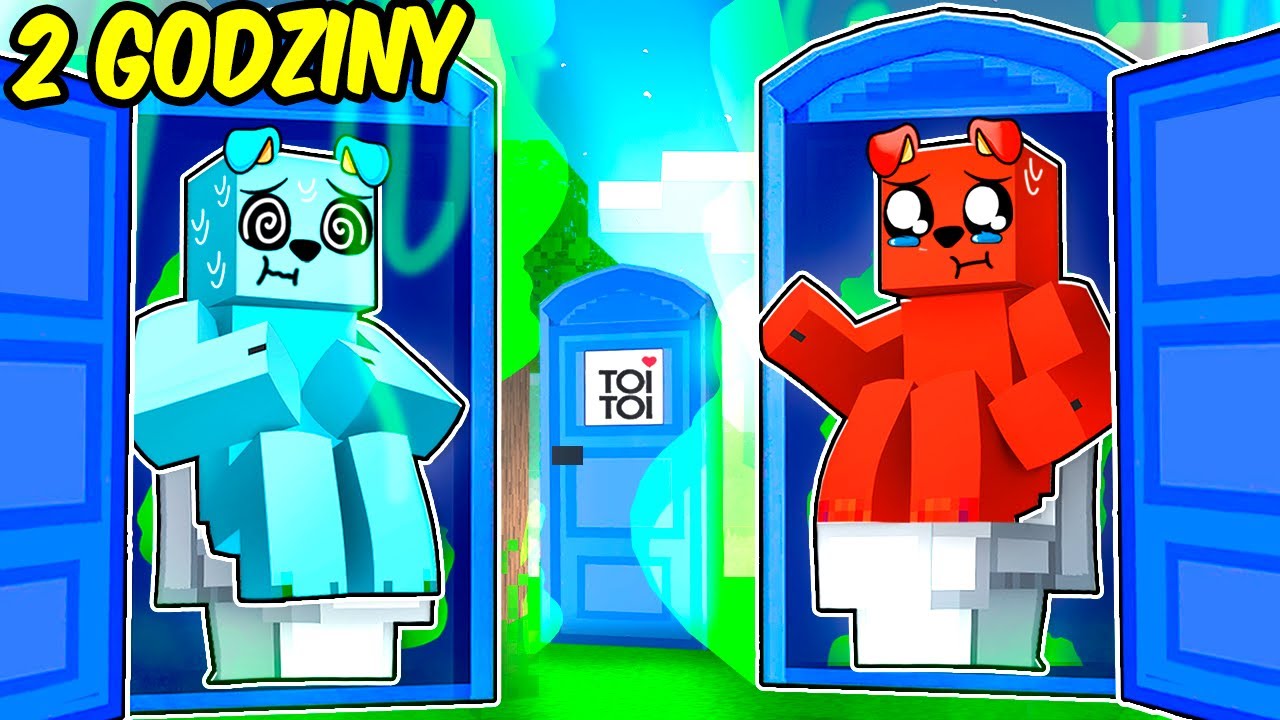 KTO DŁUŻEJ WYTRZYMA w TOI TOI WYGRYWA w Minecraft 🚽🚽