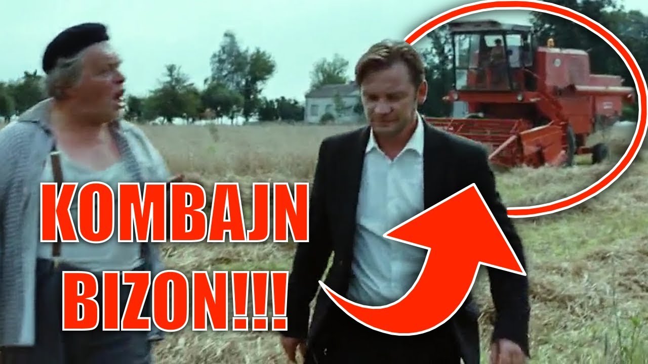 Ciągniki i maszyny rolnicze w filmach odc. 1 - Bizon Super na wielkim ekranie  [Matheo780]