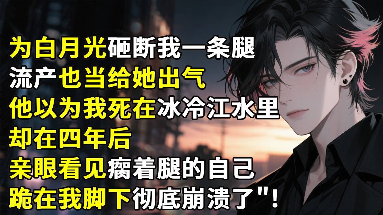 【为白月光砸断我一条腿，流产也当给她出气】他以为我死在冰冷江水里，却在四年后，亲眼看见瘸着腿的自己，跪在我脚下彻底崩溃了！#心月言情 #故事頻道 #故事分享 #小說 #愛情紀錄 #情感故事