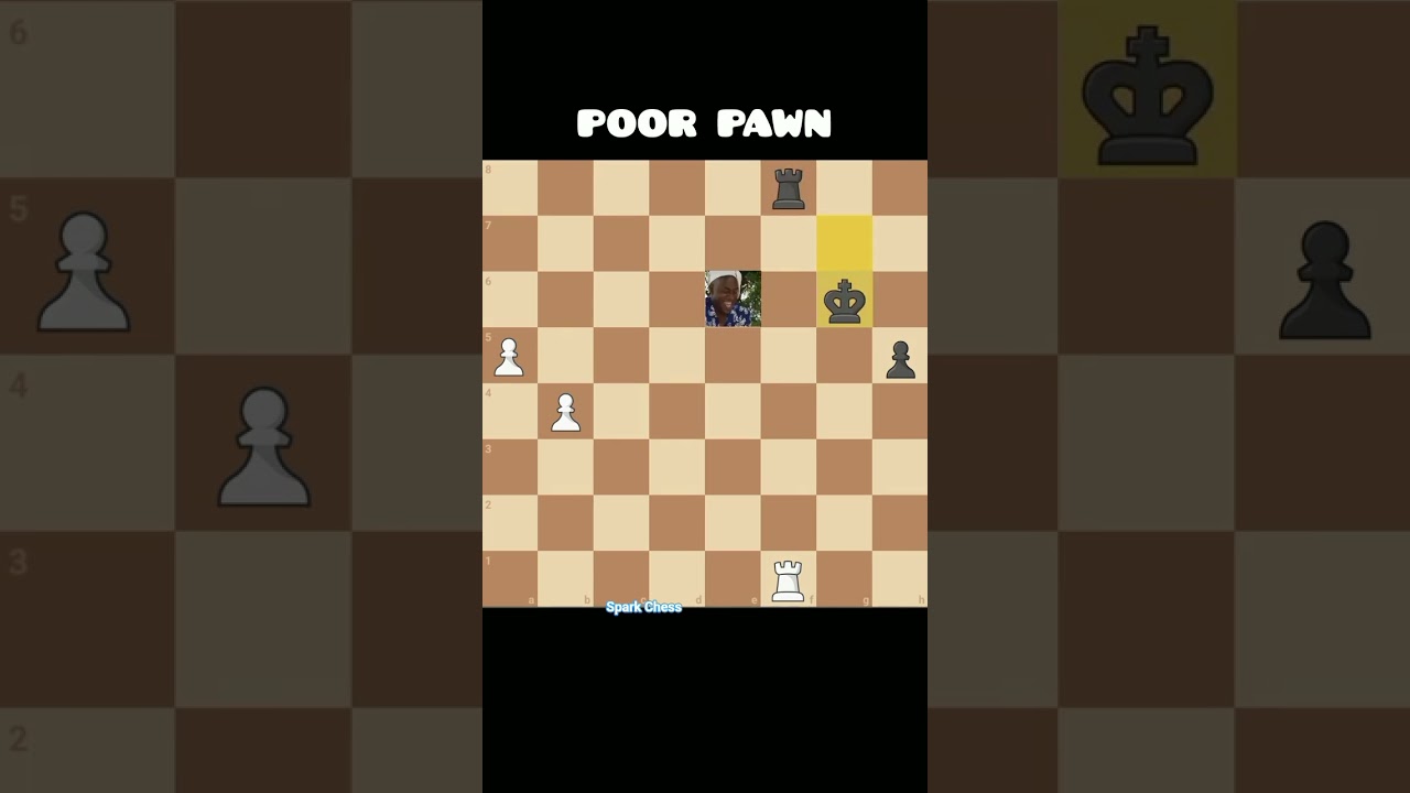 POOR PAWN/Spark Chess #chess #chessindia #art #sparkchss #shorts #trending #foryou